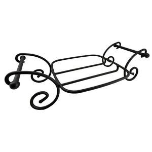 Longaberger Foundry Wrought Iron 8x8 Baking Dish Caddy‎